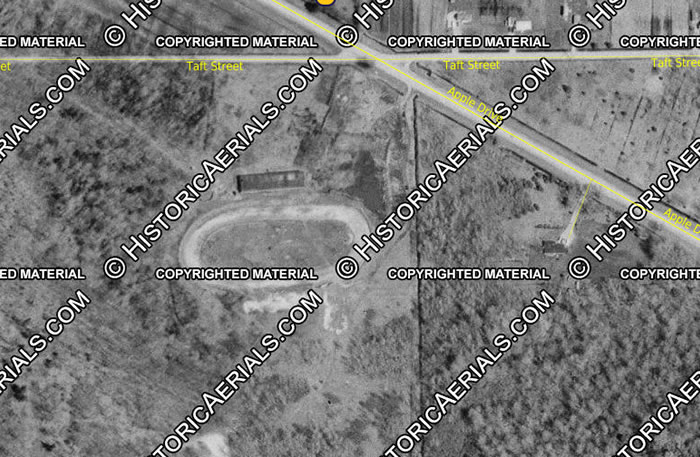 Nunica Speedway - Old Aerial Photo (newer photo)